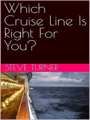 cover image of Which Cruise Line Is Right For You?